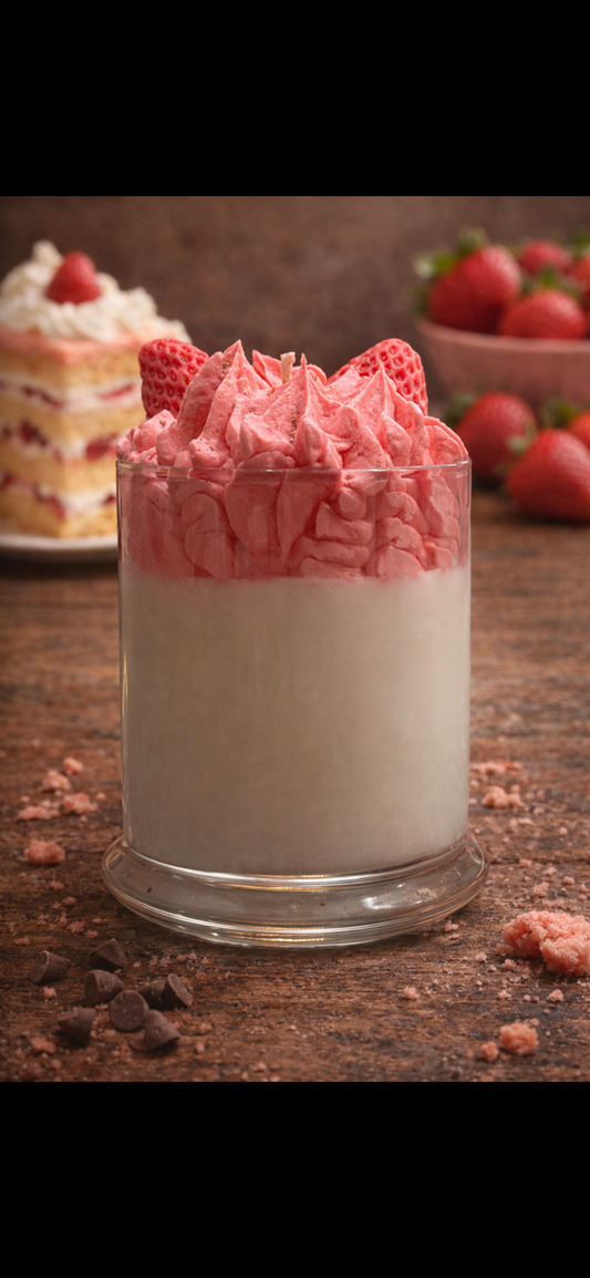 Strawberry Shortcake Candle