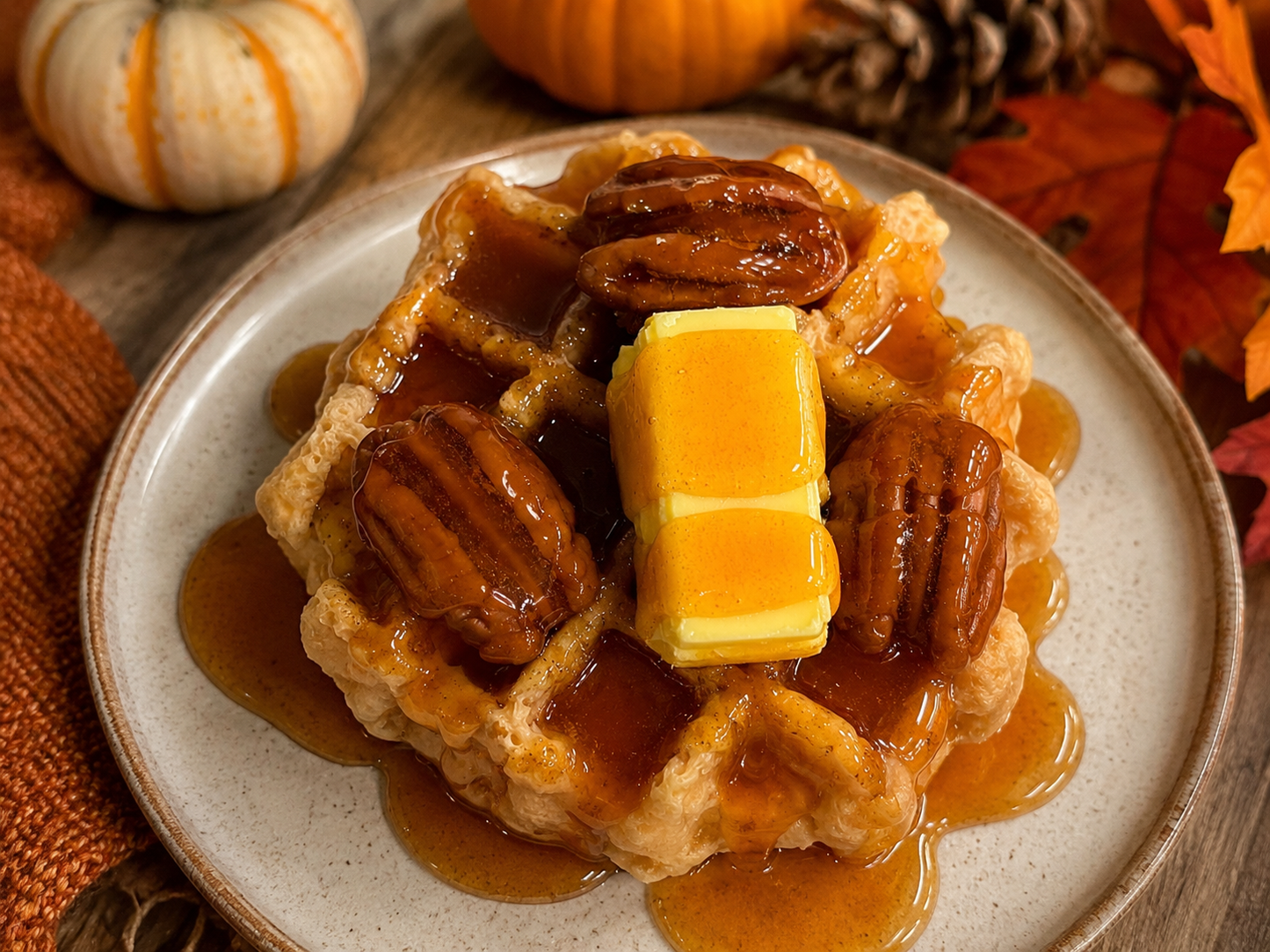 Pumpkin Pecan Waffle Wax Melt