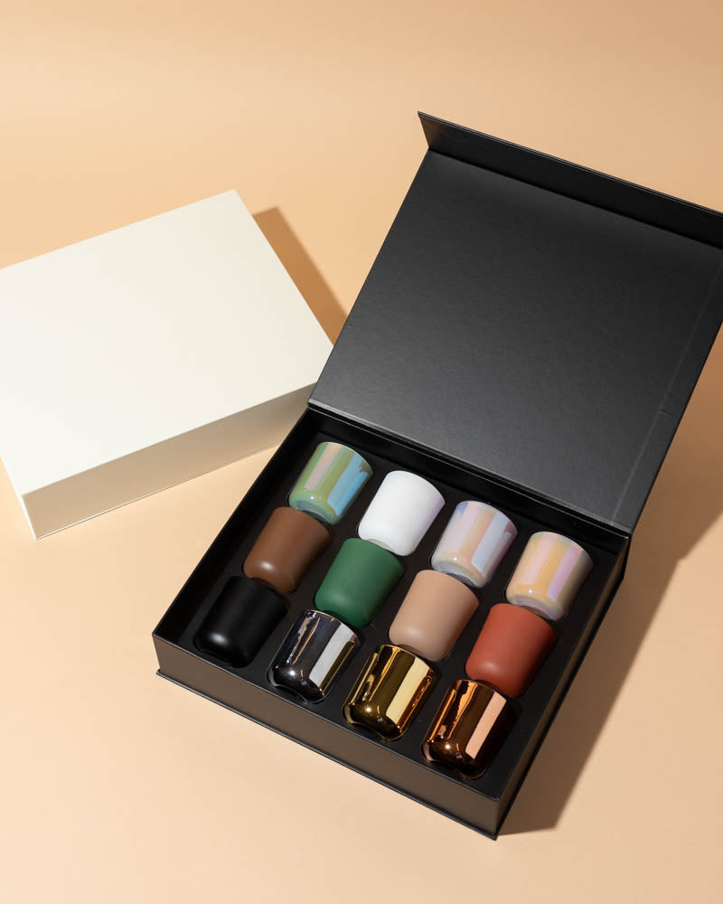 12-pack advent magnetic candle box 2.5oz