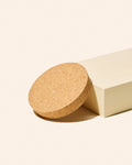 natural candle cork lid