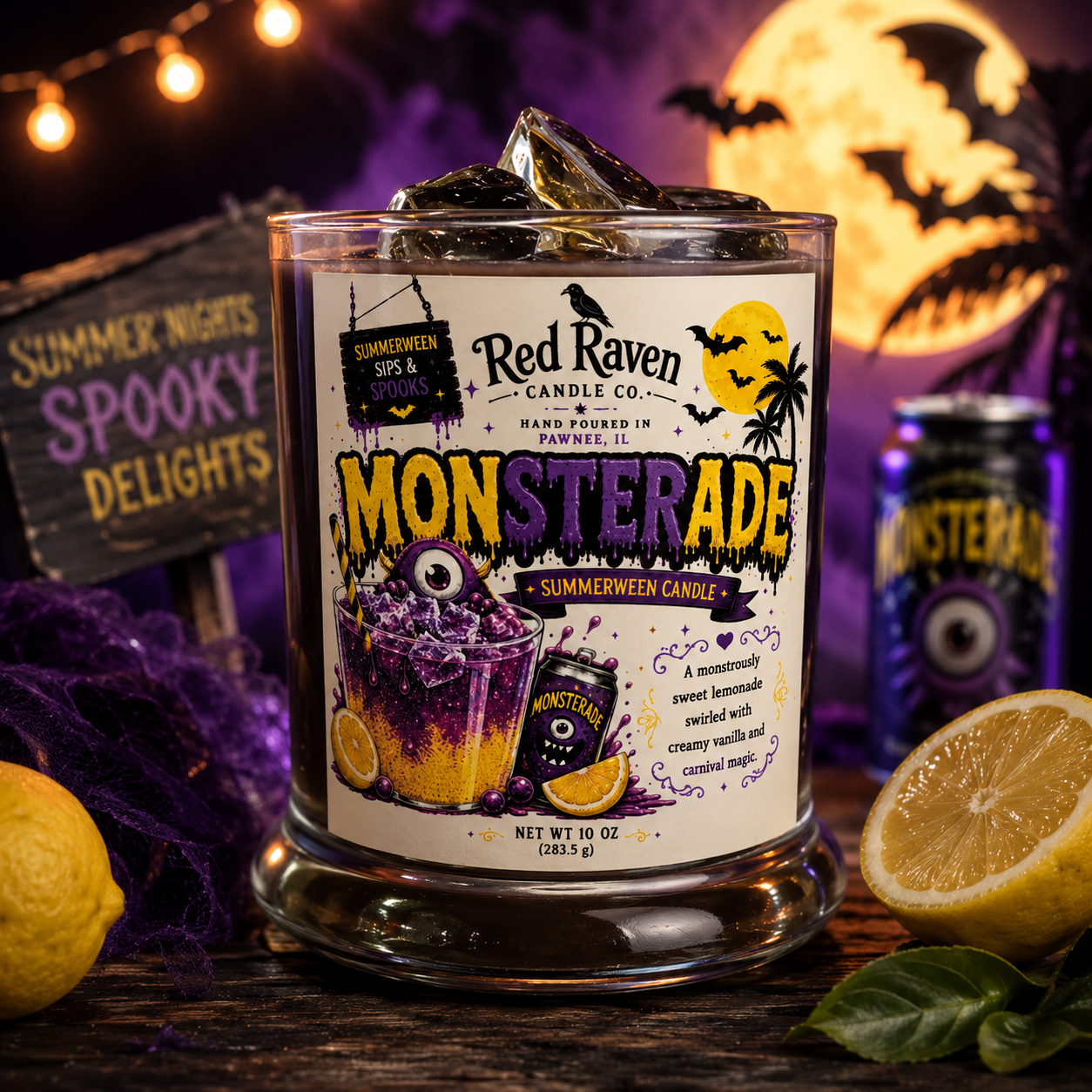 Monsterade Summerween Candle