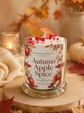 Autumn Apple Spice Dessert Candle