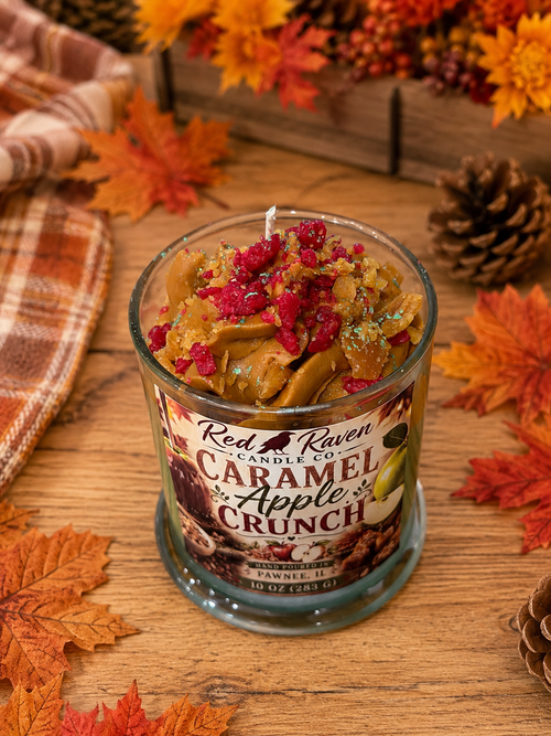 Caramel Apple Crunch Dessert Candle l Fall Candle l Caramel Apple