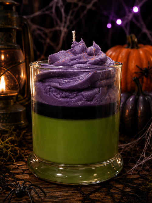 Frankenberri Halloween Dessert Candle l Black Raspberry Vanilla