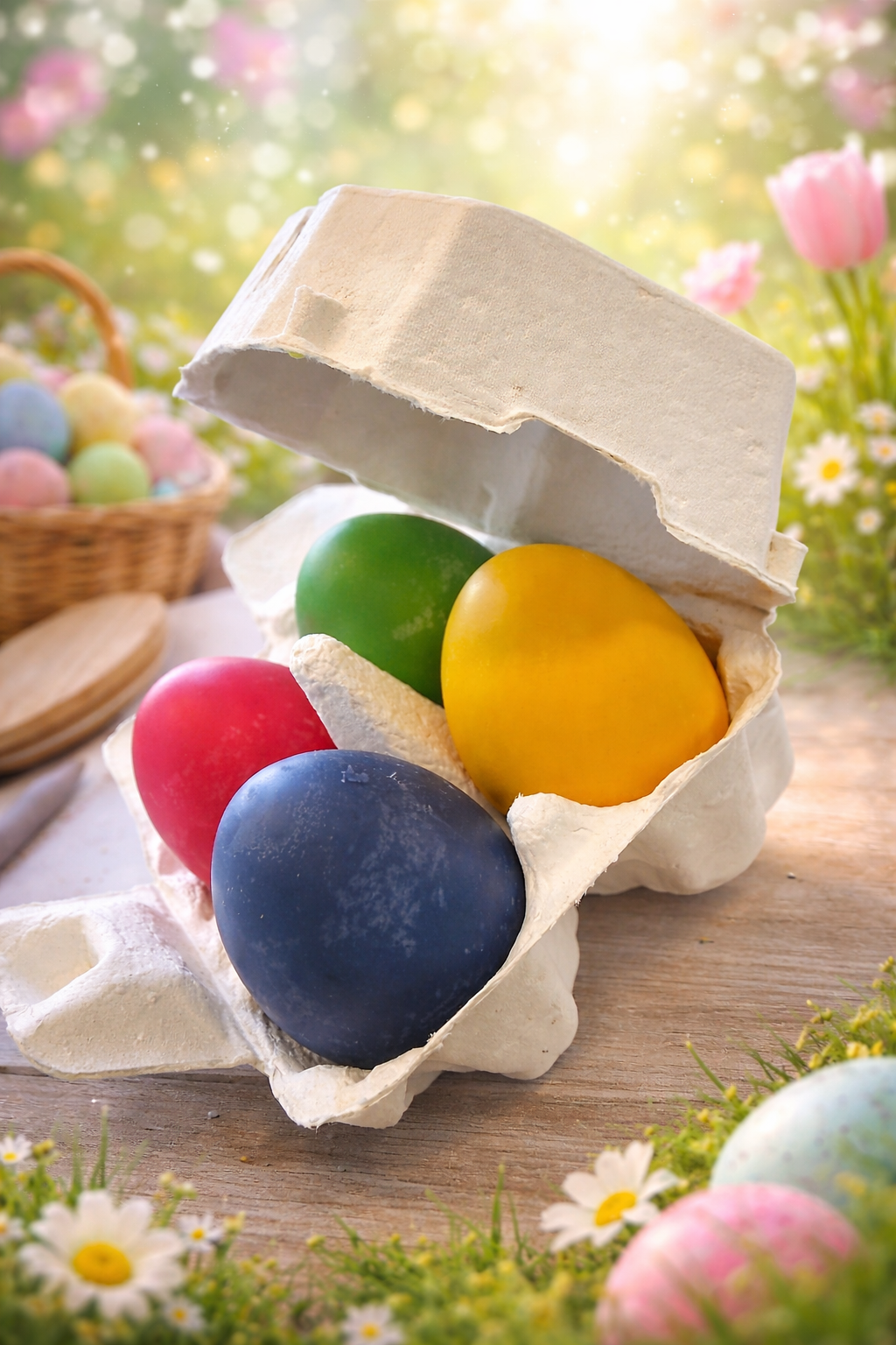 Easter Egg Wax Melts in Carton – Hand - Poured Spring Wax Melts - Red Raven Candle Co