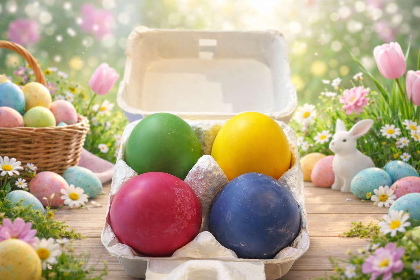 Easter Egg Wax Melts in Carton – Hand - Poured Spring Wax Melts - Red Raven Candle Co