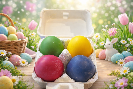 Easter Egg Wax Melts in Carton – Hand - Poured Spring Wax Melts - Red Raven Candle Co