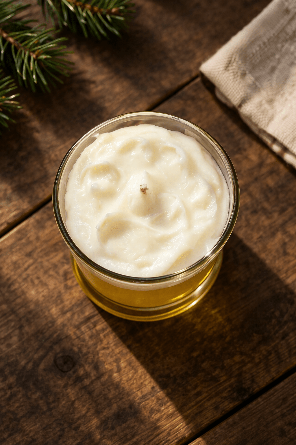 Hold My Beer Candle – Realistic Beer Glass Candle (12.25 oz) - Red Raven Candle Co