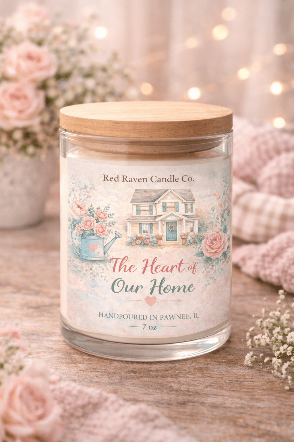 The Heart of Our Home – Mother’s Day Candle - Red Raven Candle Co