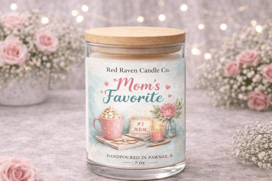 Mom's Favorite – Mother’s Day Candle - Red Raven Candle Co