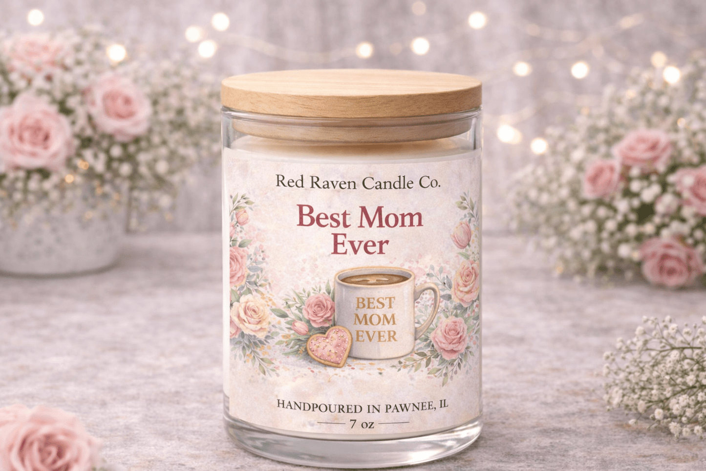 Best Mom Ever – Mother’s Day Candle - Red Raven Candle Co
