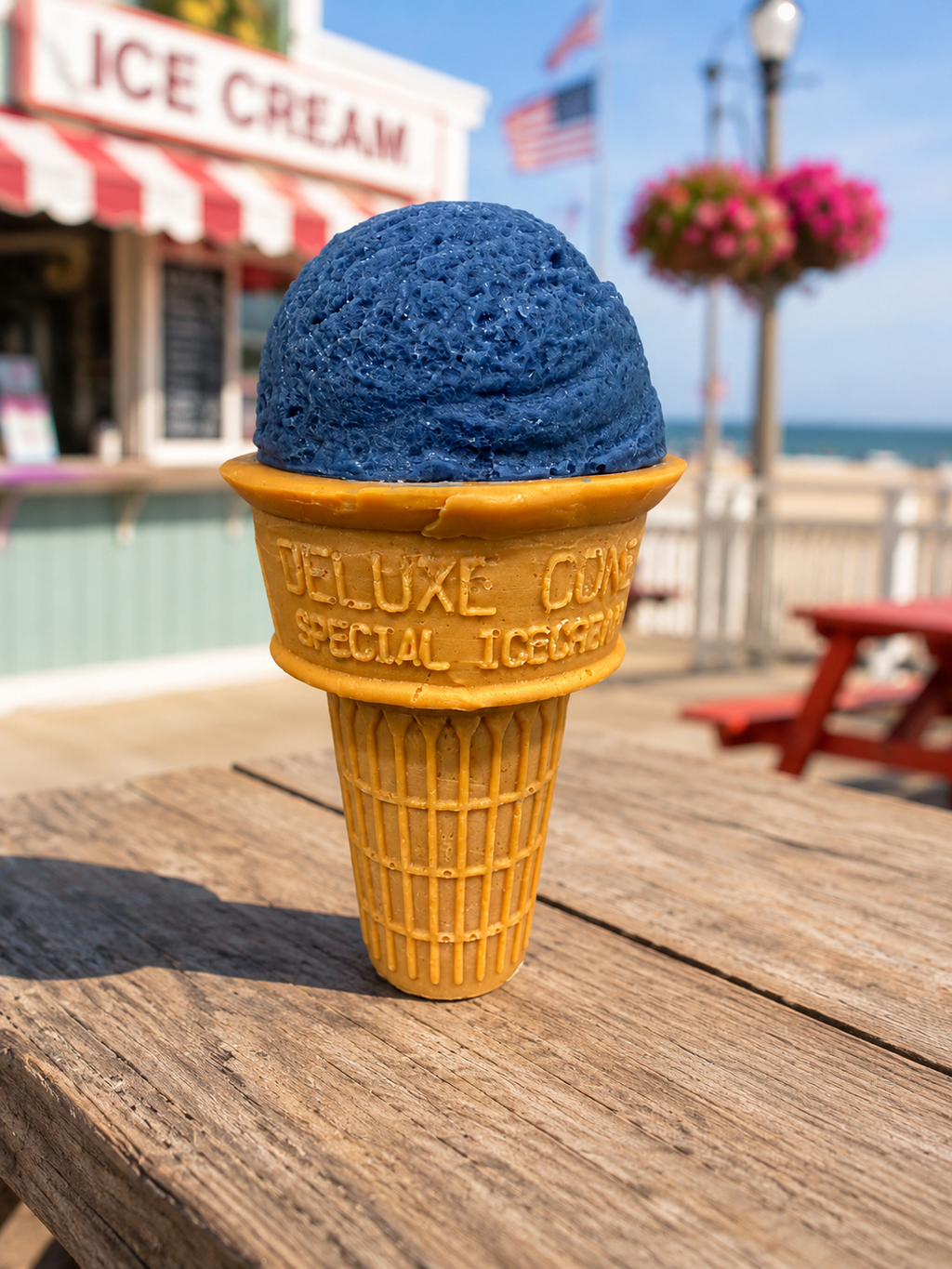Dessert-Themed Ice Cream Cone Wax Melt