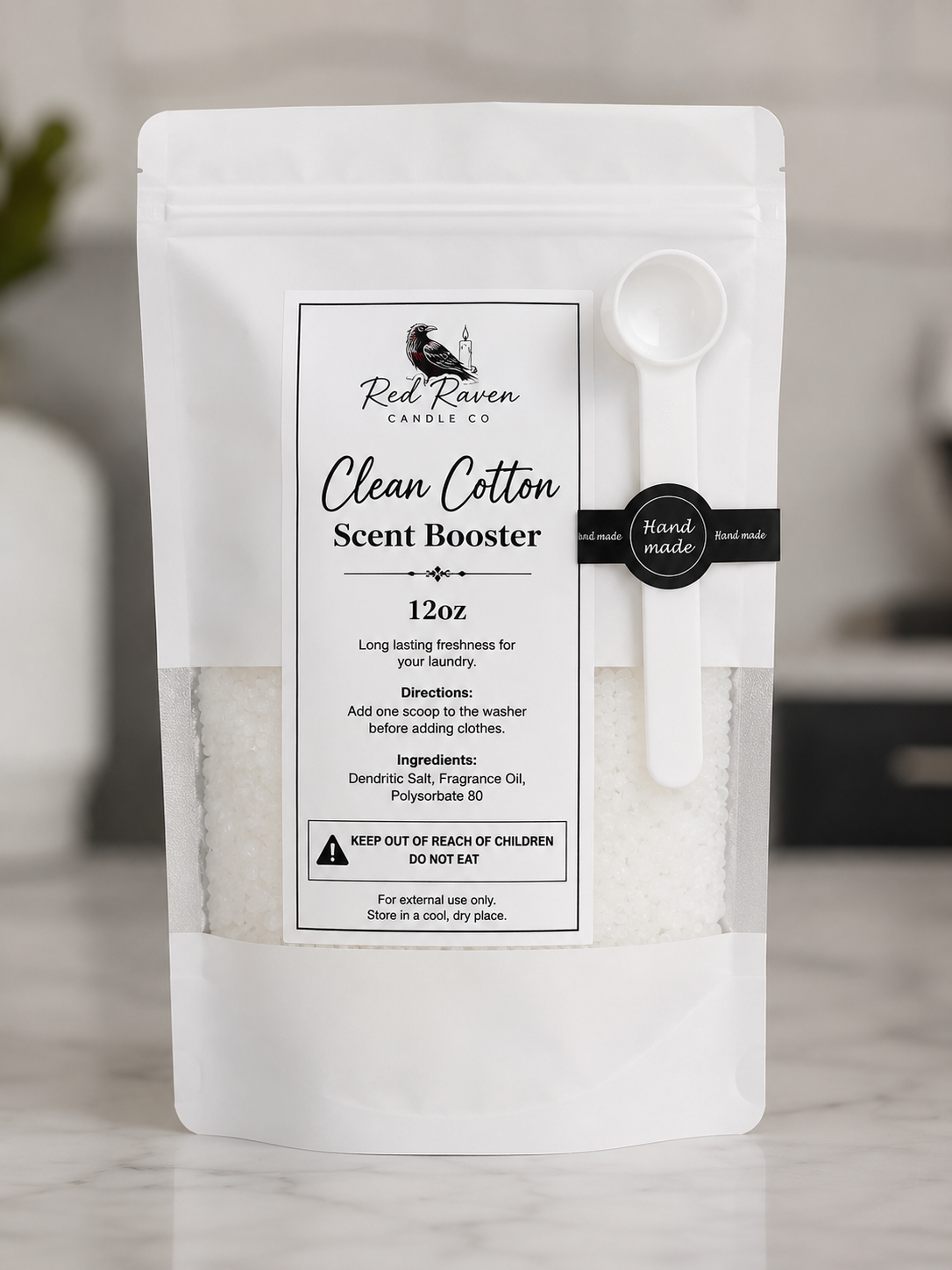 Clean Cotton Laundry Scent Booster | Long Lasting Fresh Laundry Fragrance
