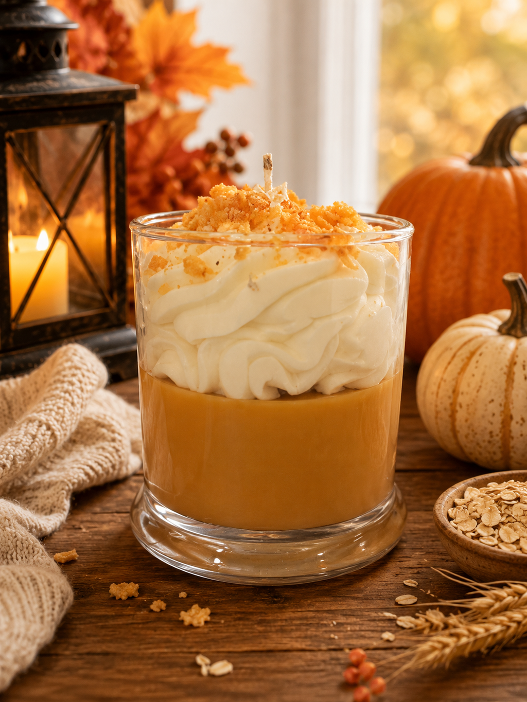Harvest Crumble Dessert Candle l Fall Candle l Oatmeal Maple Crunch