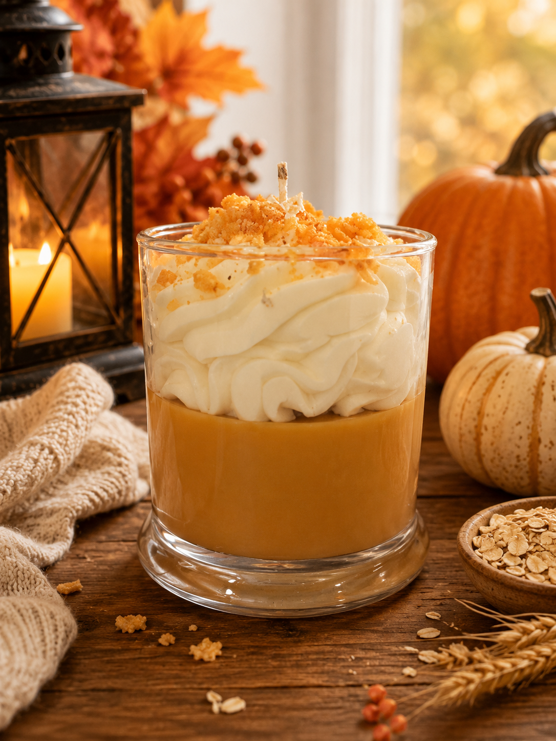 Harvest Crumble Dessert Candle l Fall Candle l Oatmeal Maple Crunch