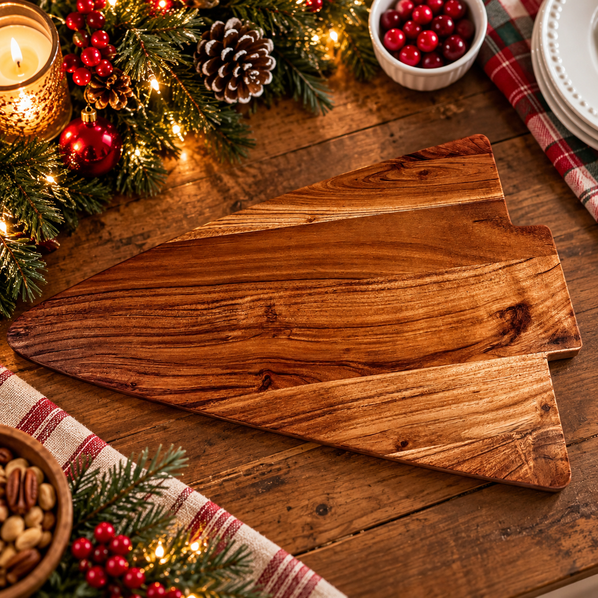 Sectional Tree Serving Board