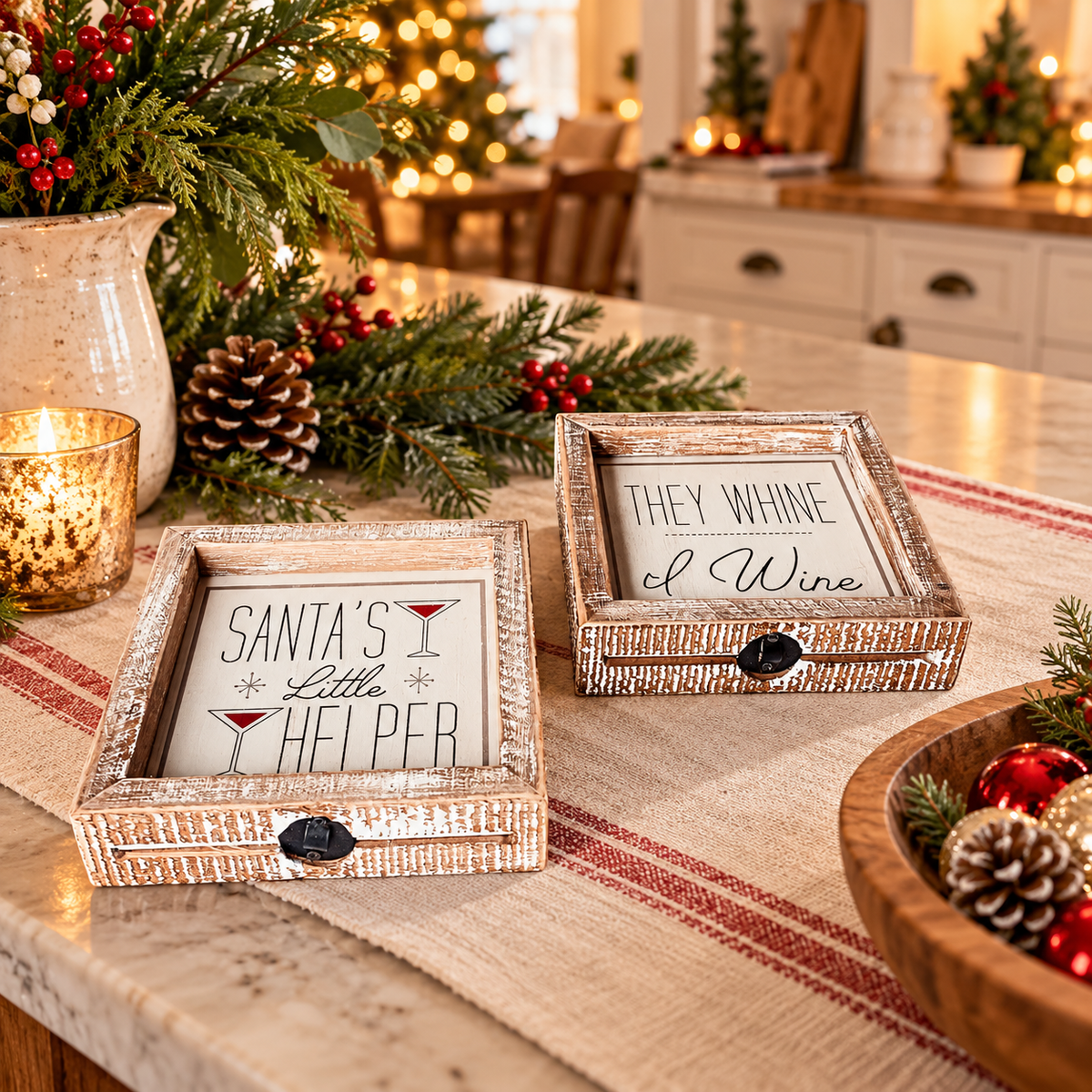 Santa's Helper Sign