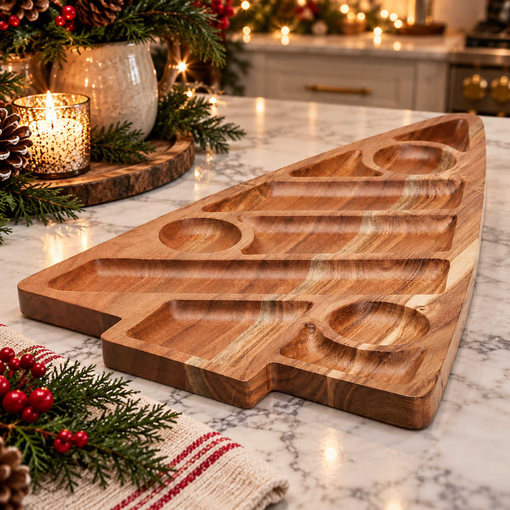 Sectional Tree Serving Board
