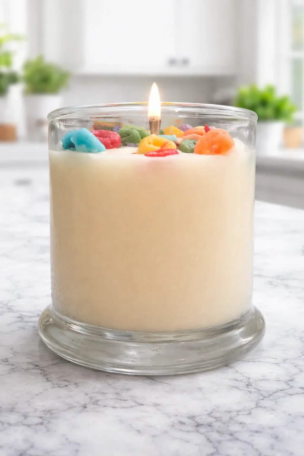 Fan Favorites Trio - Blueberry Waffle, Strawberry Shortcake & Fruit Loops Scented Dessert Candles - Red Raven Candle Co