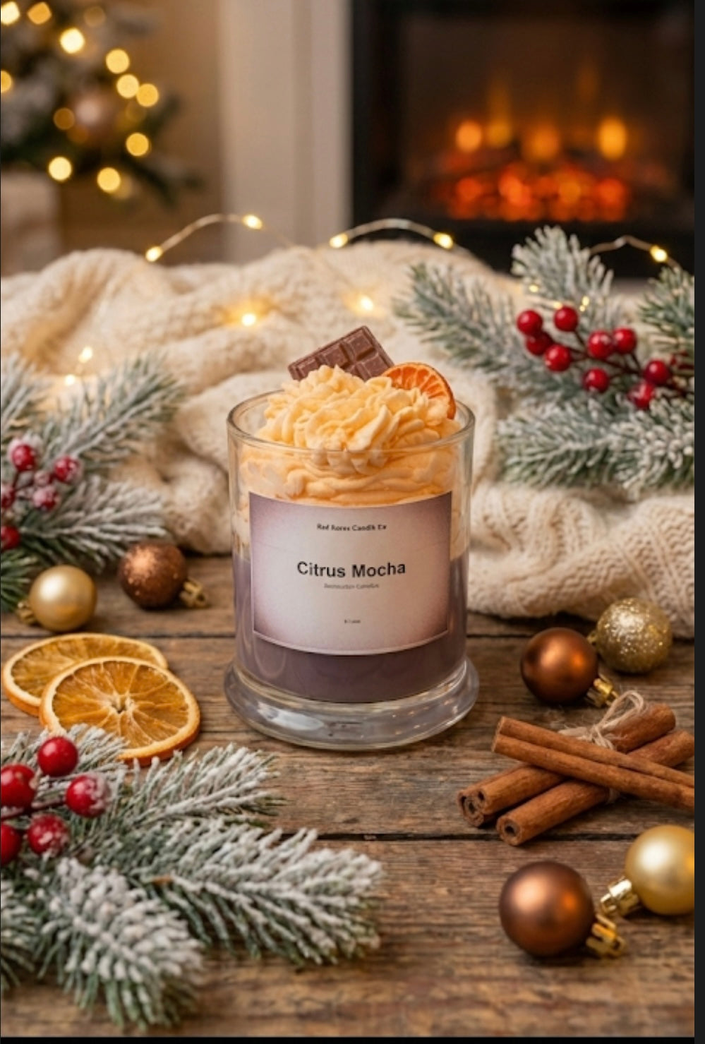 Citrus Mocha Candle