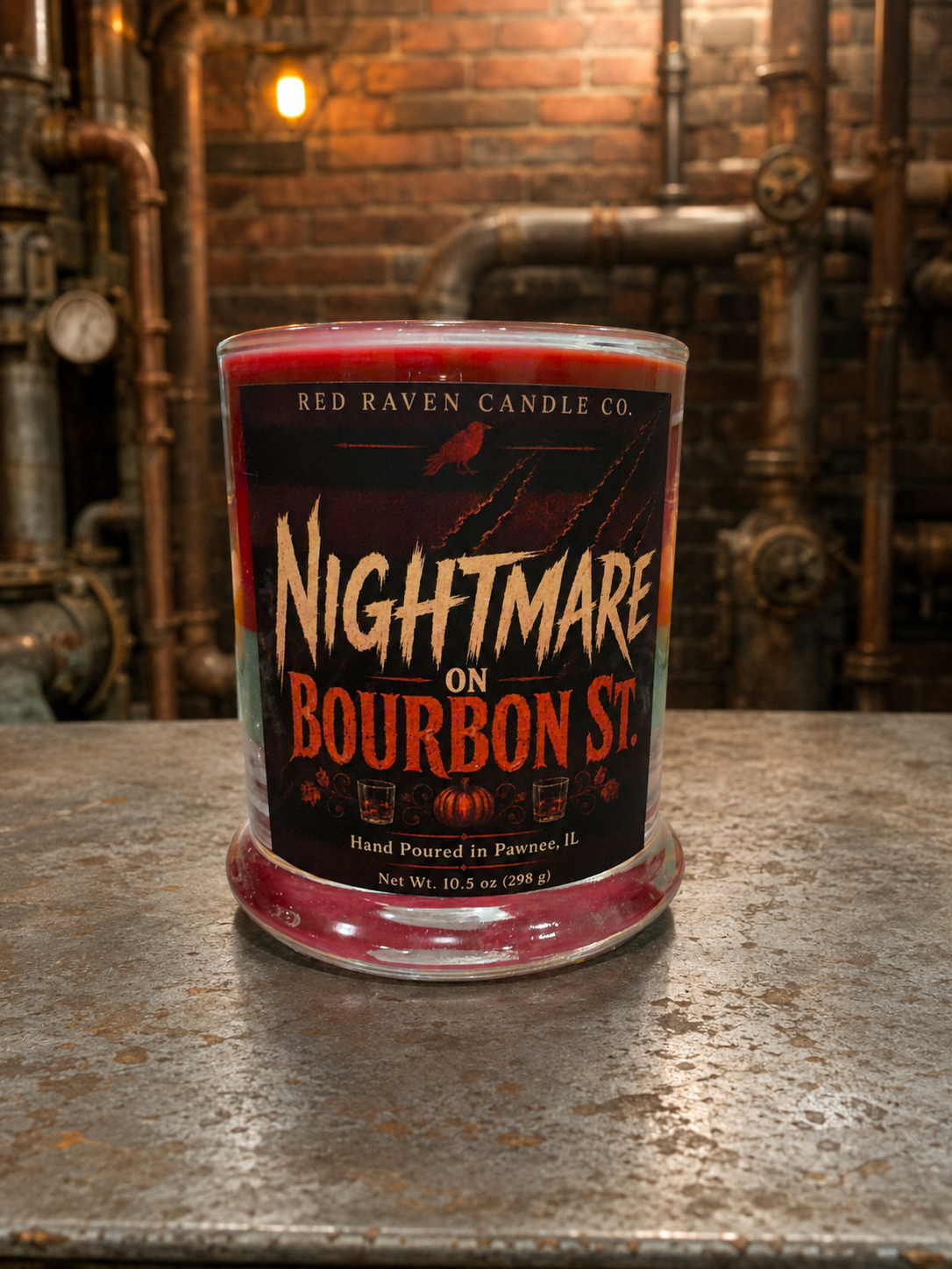 Nightmare on Bourbon St. | Pumpkin Bourbon Candle