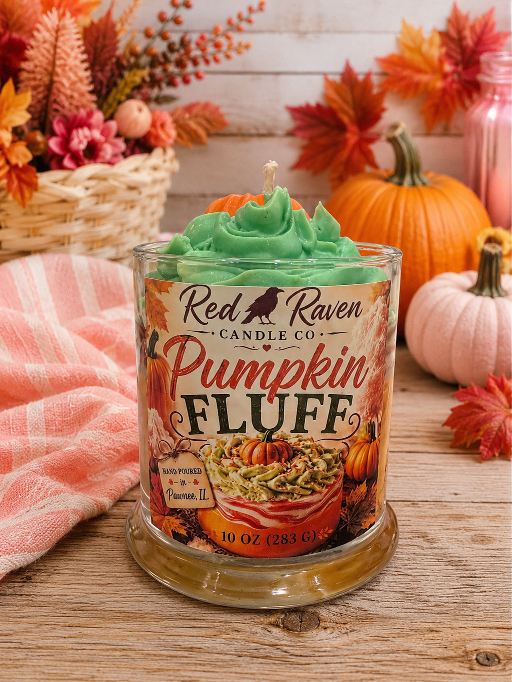 Pumpkin Fluff Dessert Candle l Fall Candle