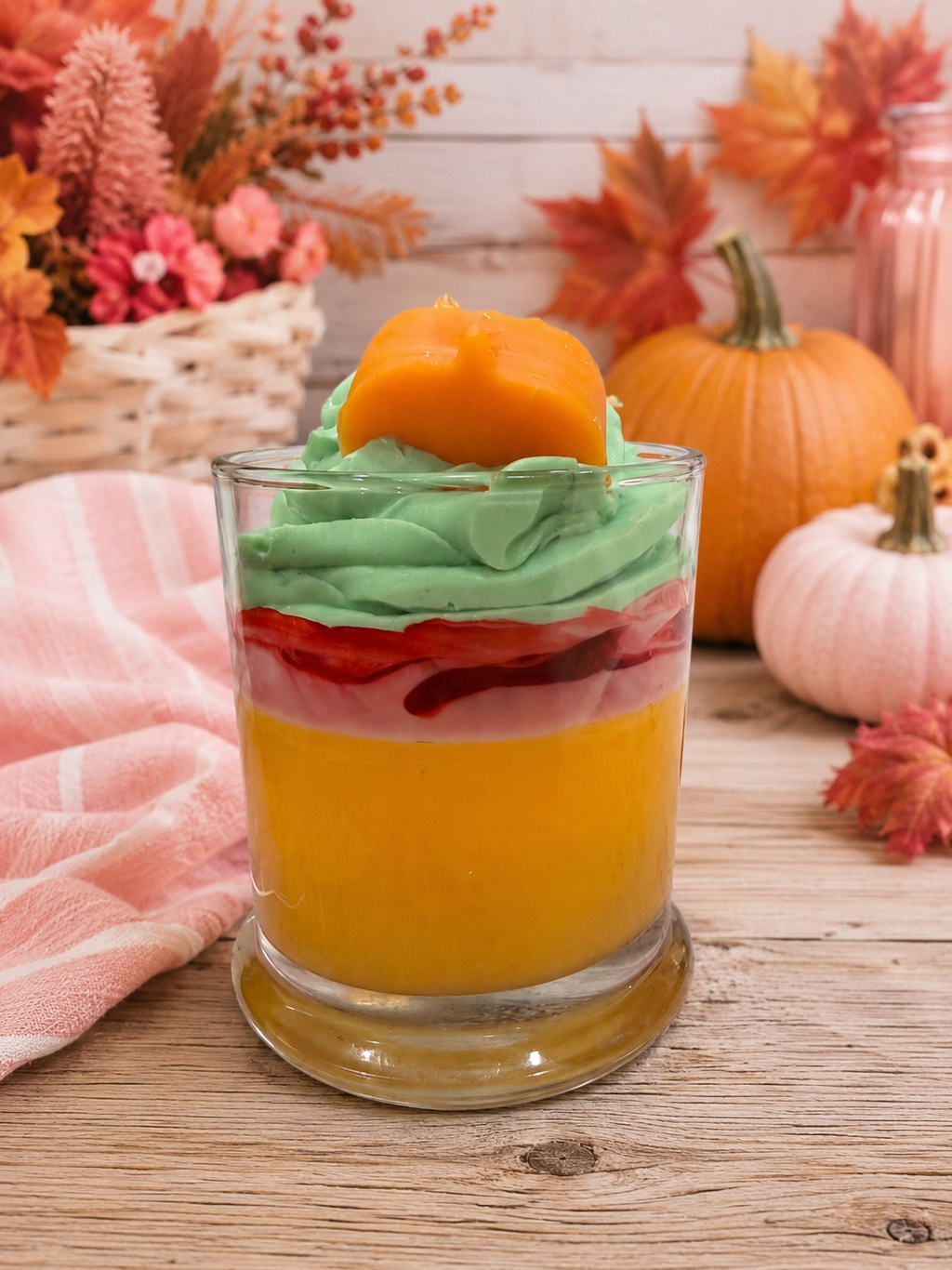 Pumpkin Fluff Dessert Candle l Fall Candle