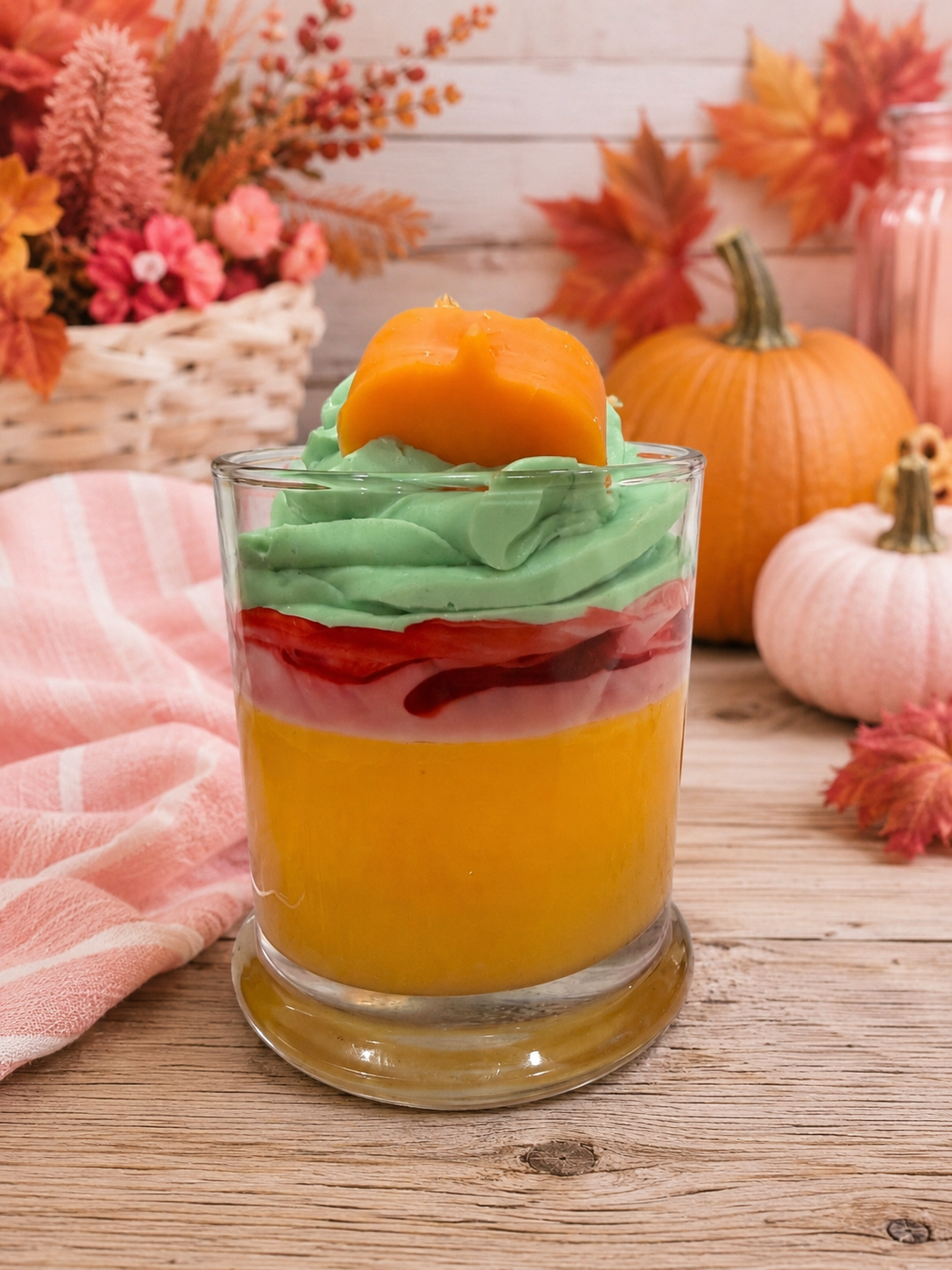 Pumpkin Fluff Dessert Candle l Fall Candle