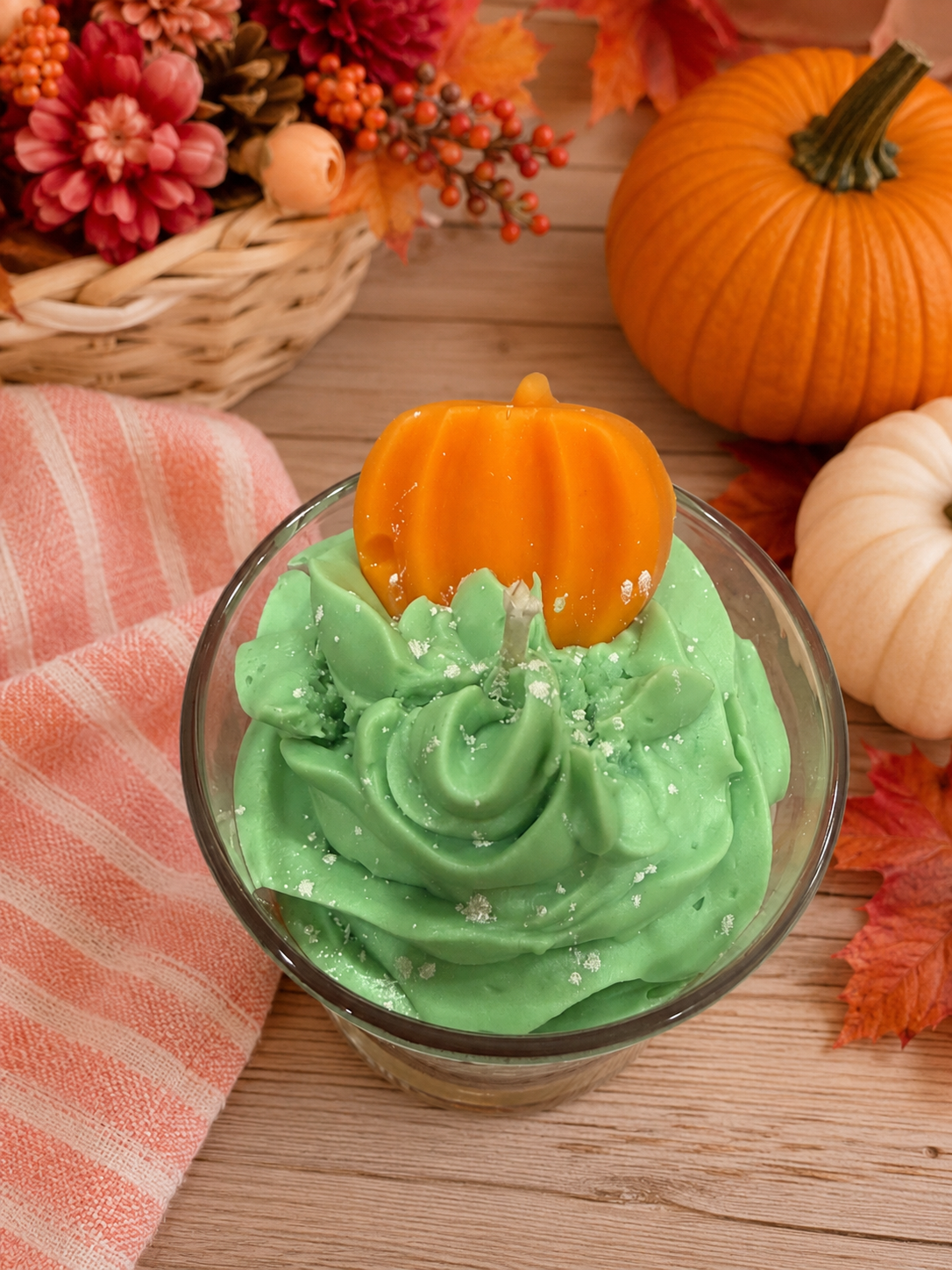 Pumpkin Fluff Dessert Candle l Fall Candle