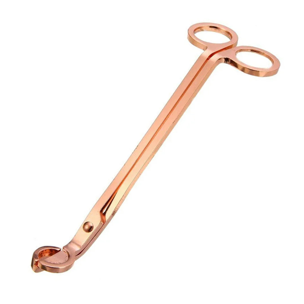 Candle Wick Trimmer | Rose Gold & Black