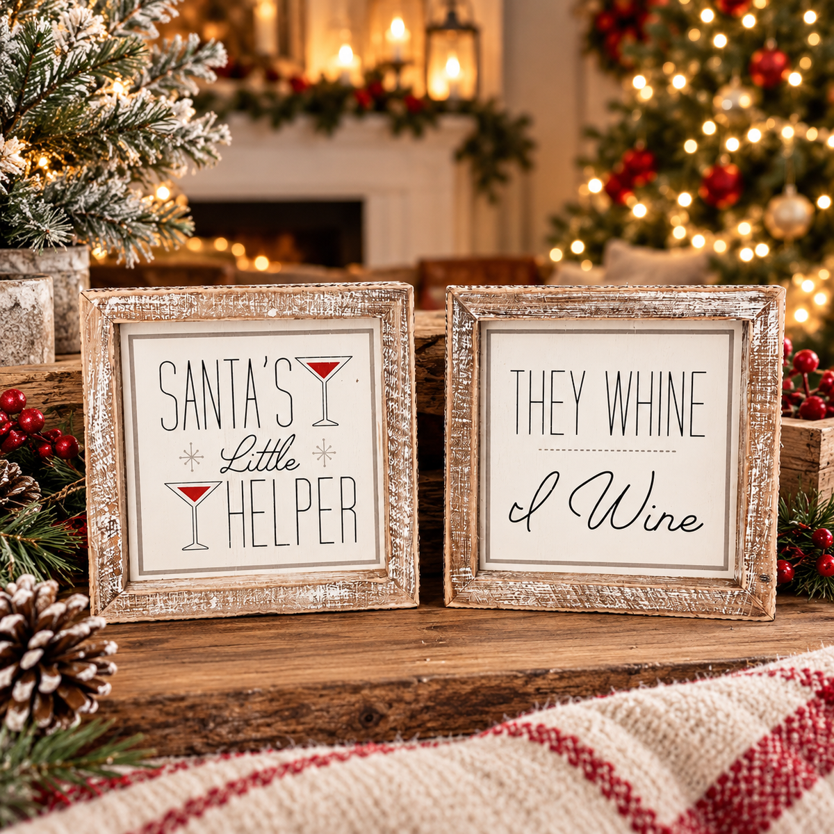 Santa's Helper Sign