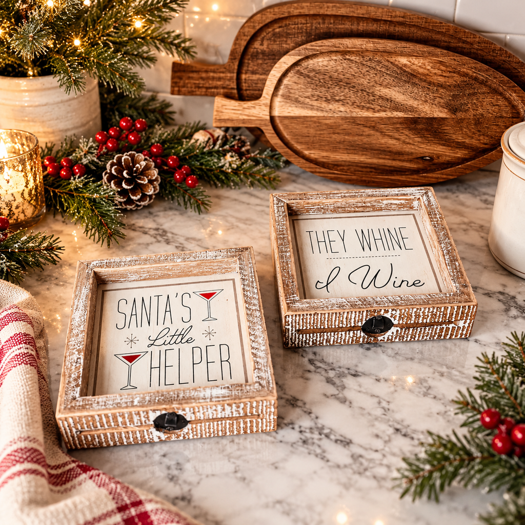Santa's Helper Sign