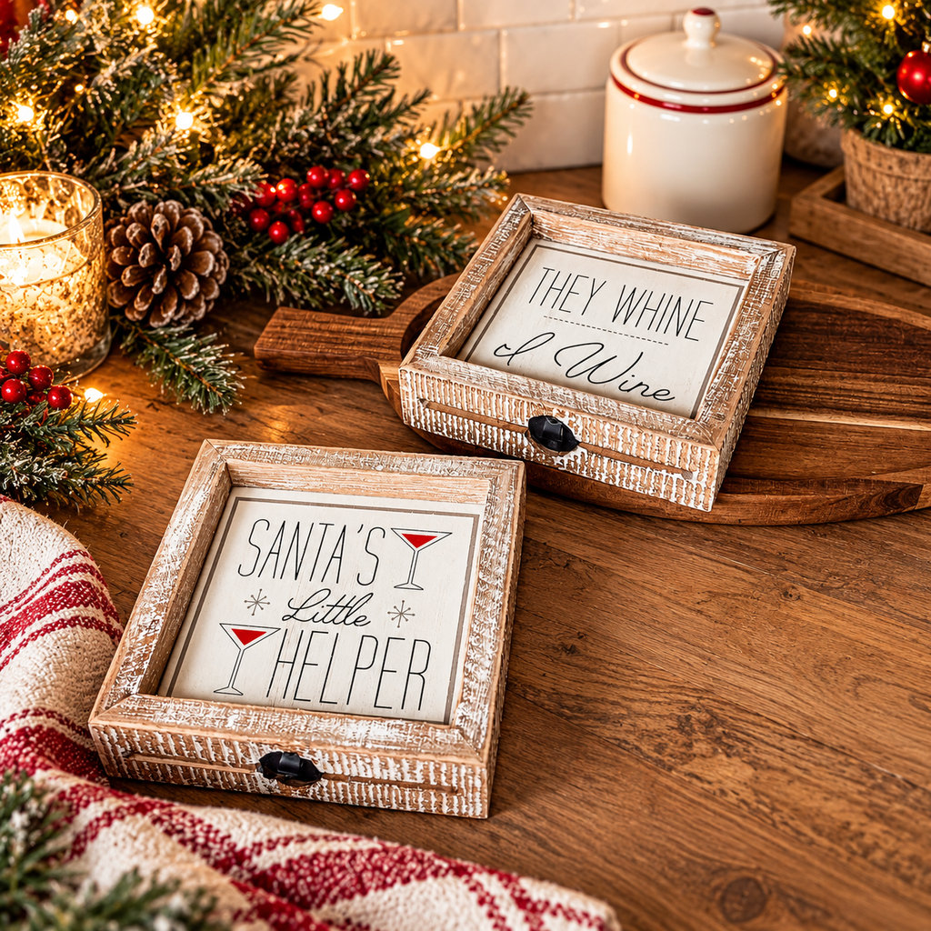 Santa's Helper Sign