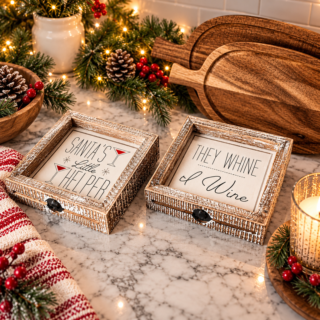 Santa's Helper Sign