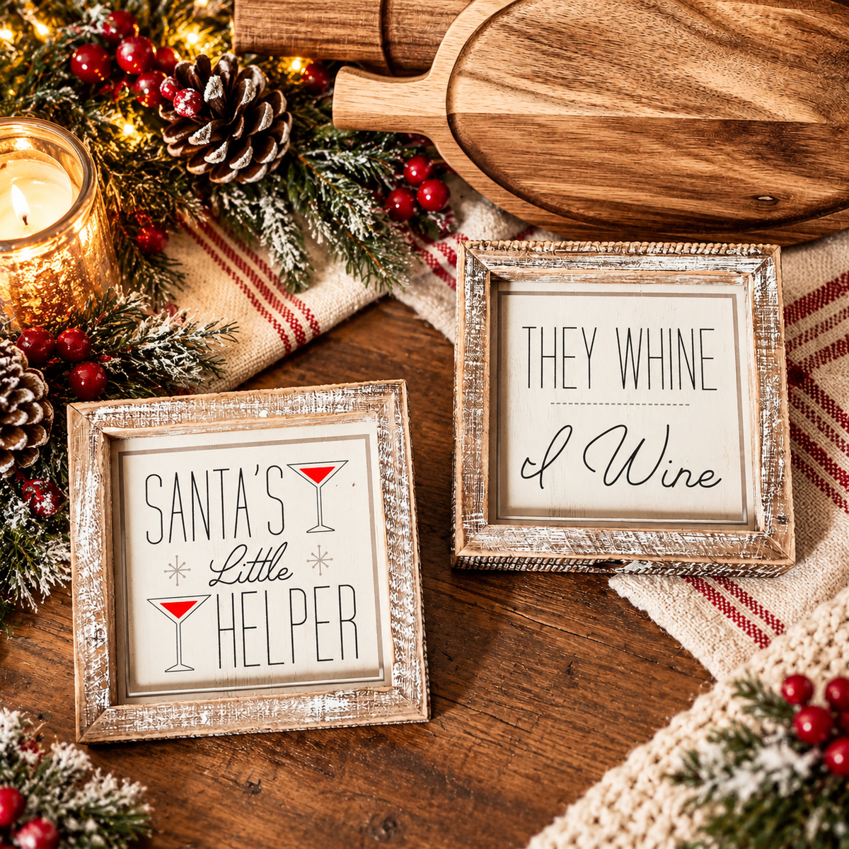 Santa's Helper Sign