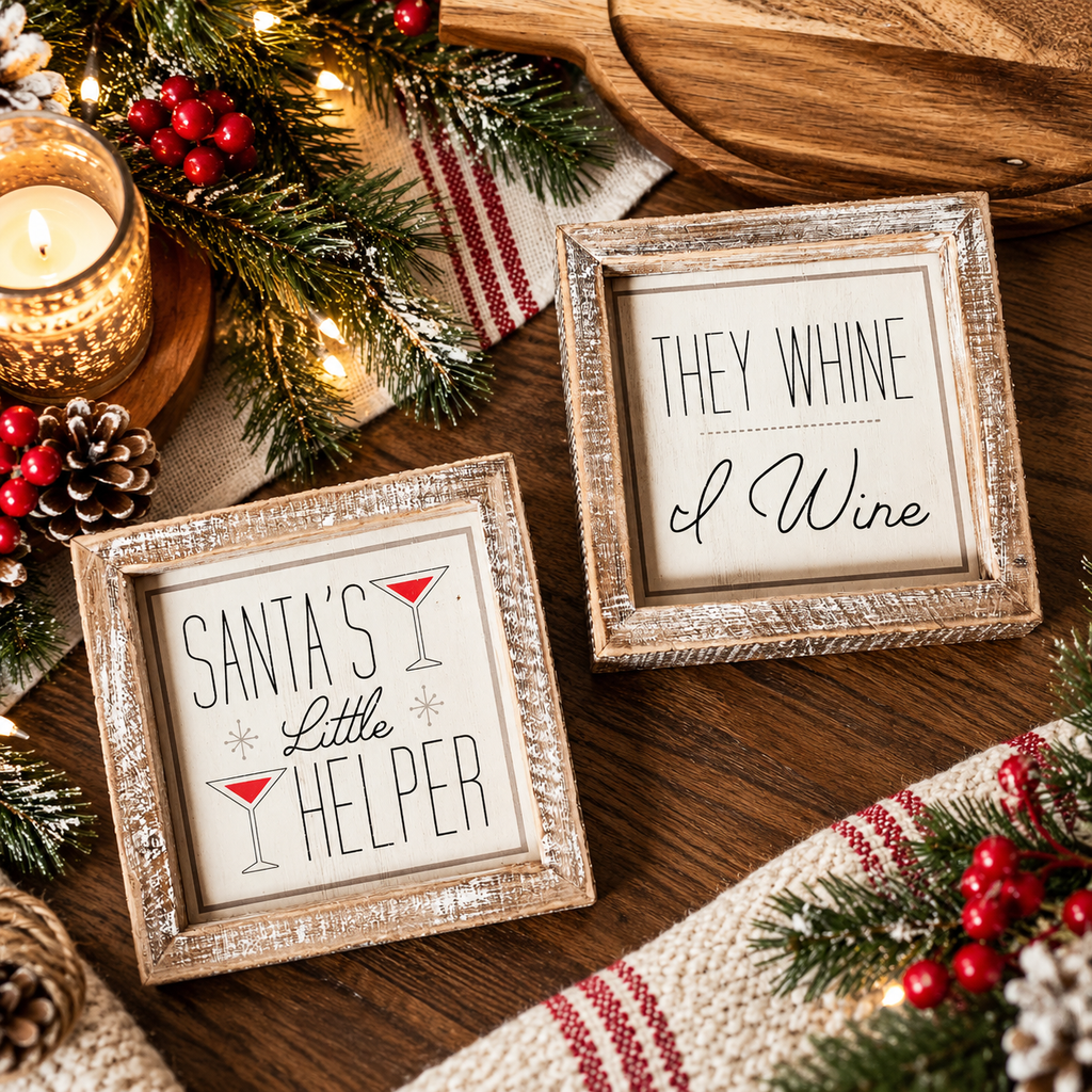 Santa's Helper Sign