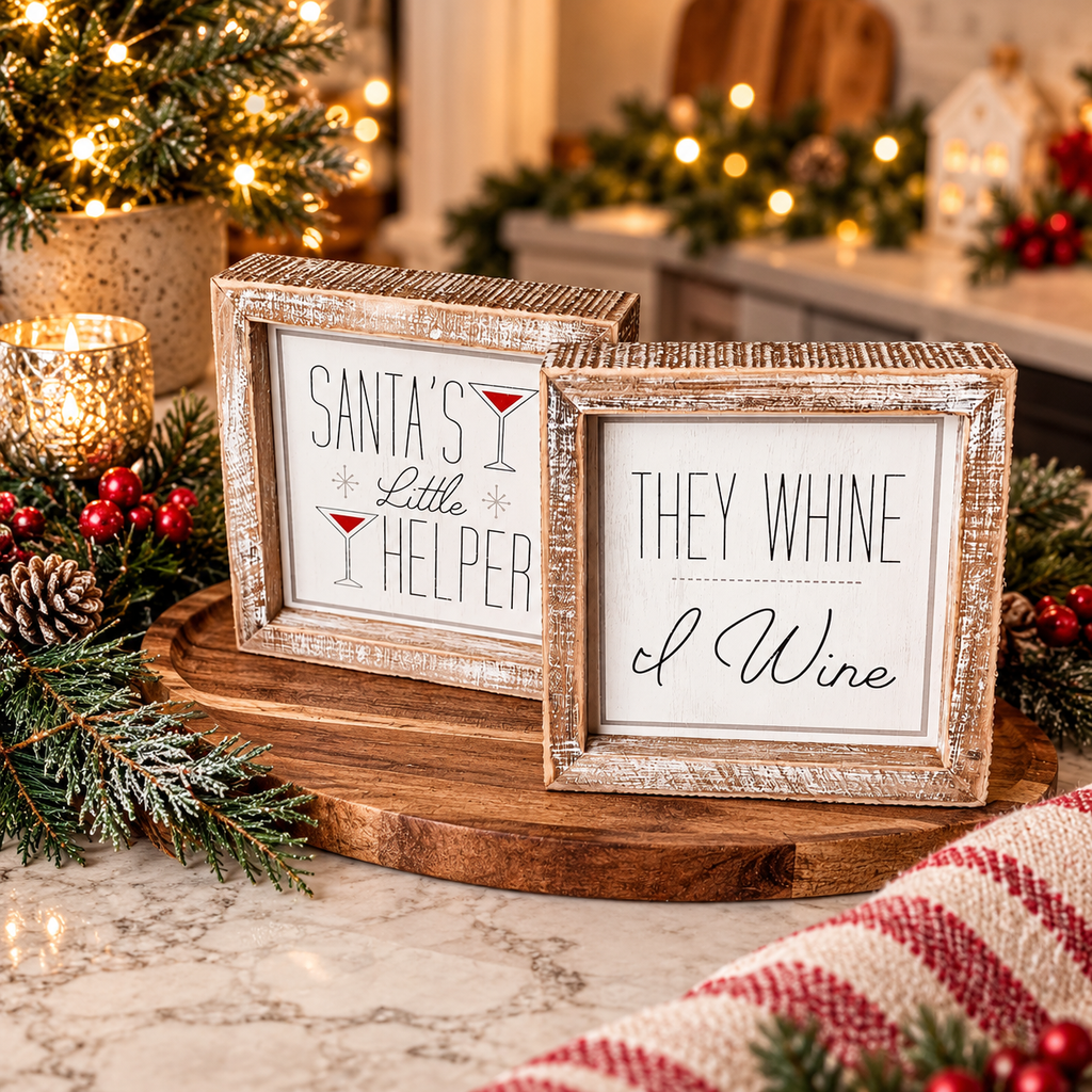 Santa's Helper Sign