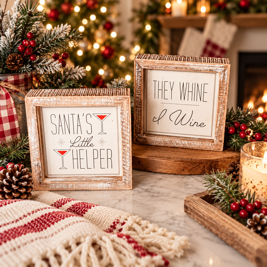 Santa's Helper Sign