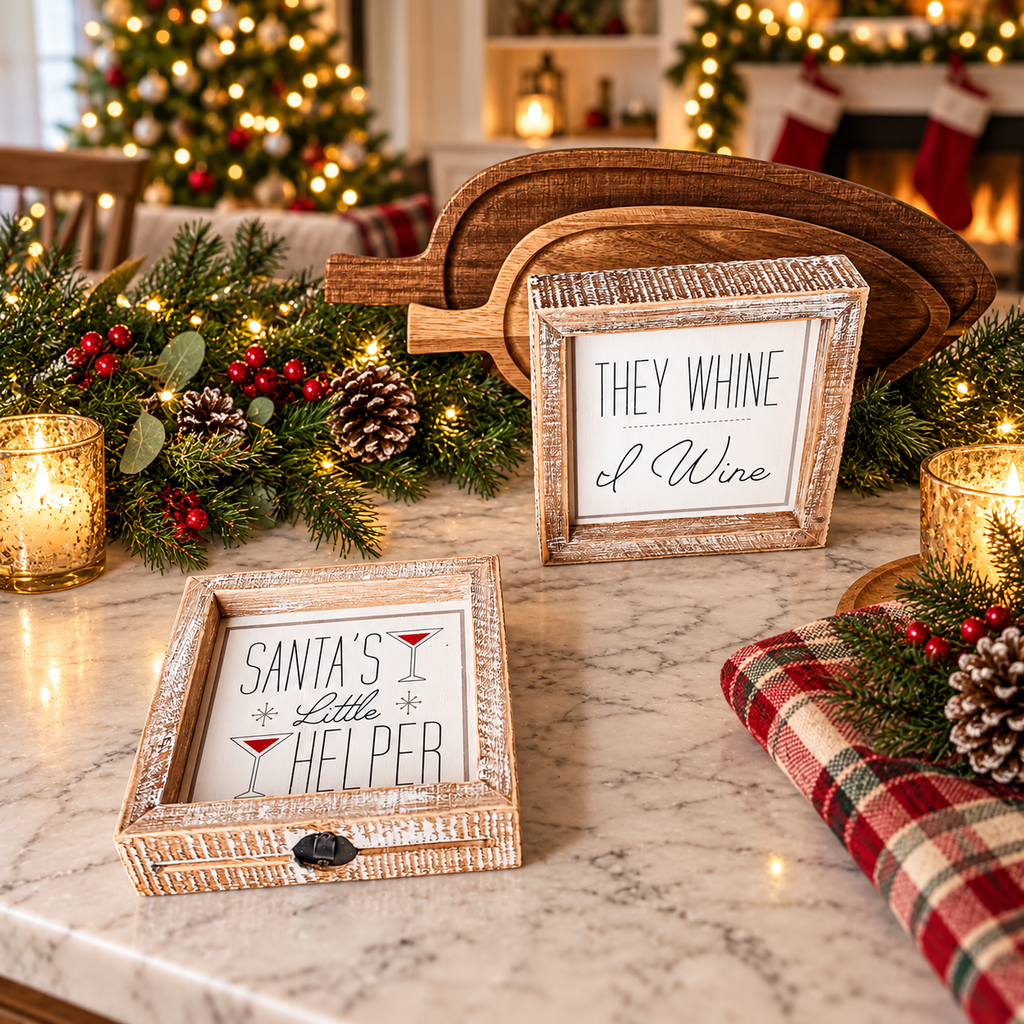 Santa's Helper Sign