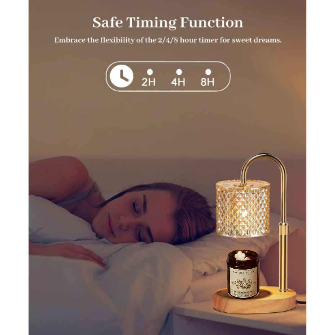 Lamp Warmer for Candles and Simmer Pots | With Timer, Adjustable & Dimmable (2 Styles)