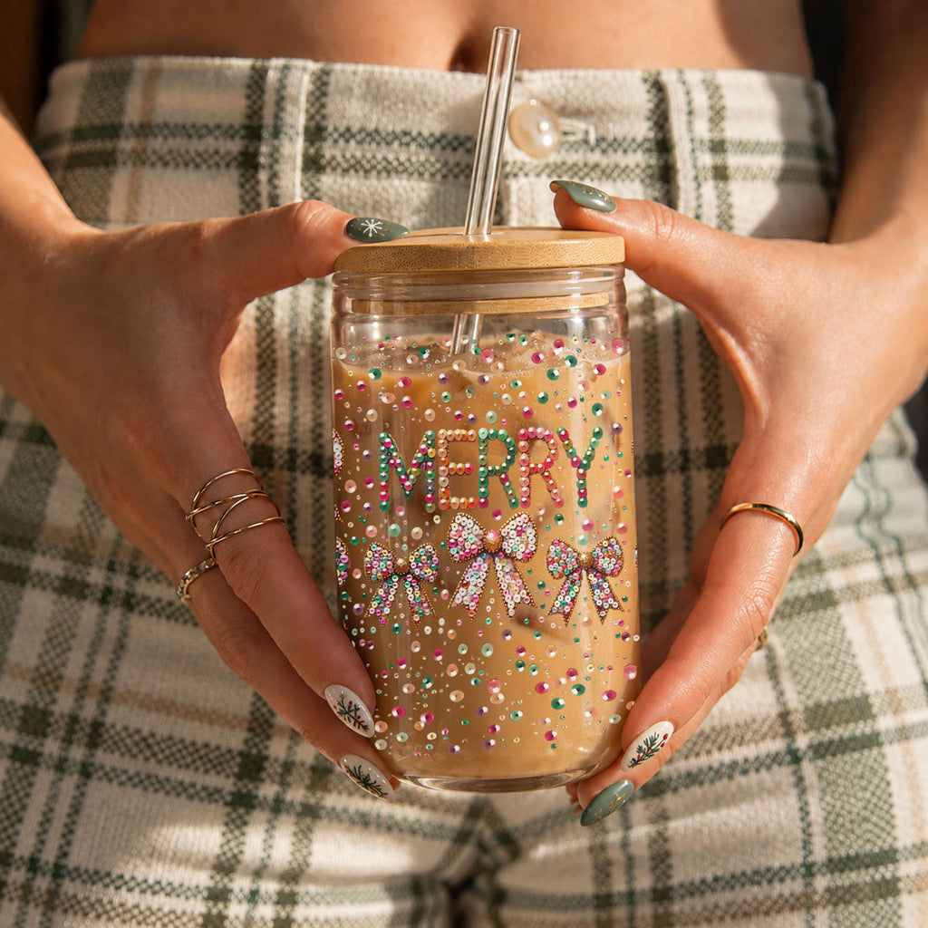 Sequin MERRY 17oz