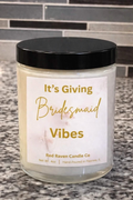 It’s Giving Bridesmaid Vibes – Celebration Scented Candle (4oz) - Red Raven Candle Co