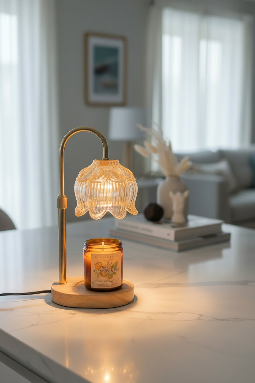 Lamp Warmer for Candles and Simmer Pots | With Timer, Adjustable & Dimmable (2 Styles)