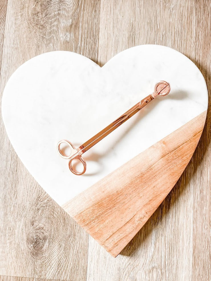 Candle Wick Trimmer | Rose Gold & Black