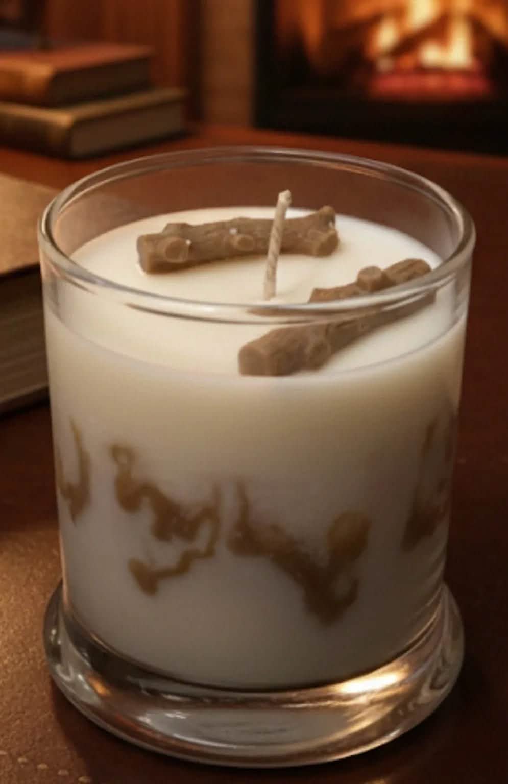 Mahogany Teakwood Signature Scented Candle - Red Raven Candle Co