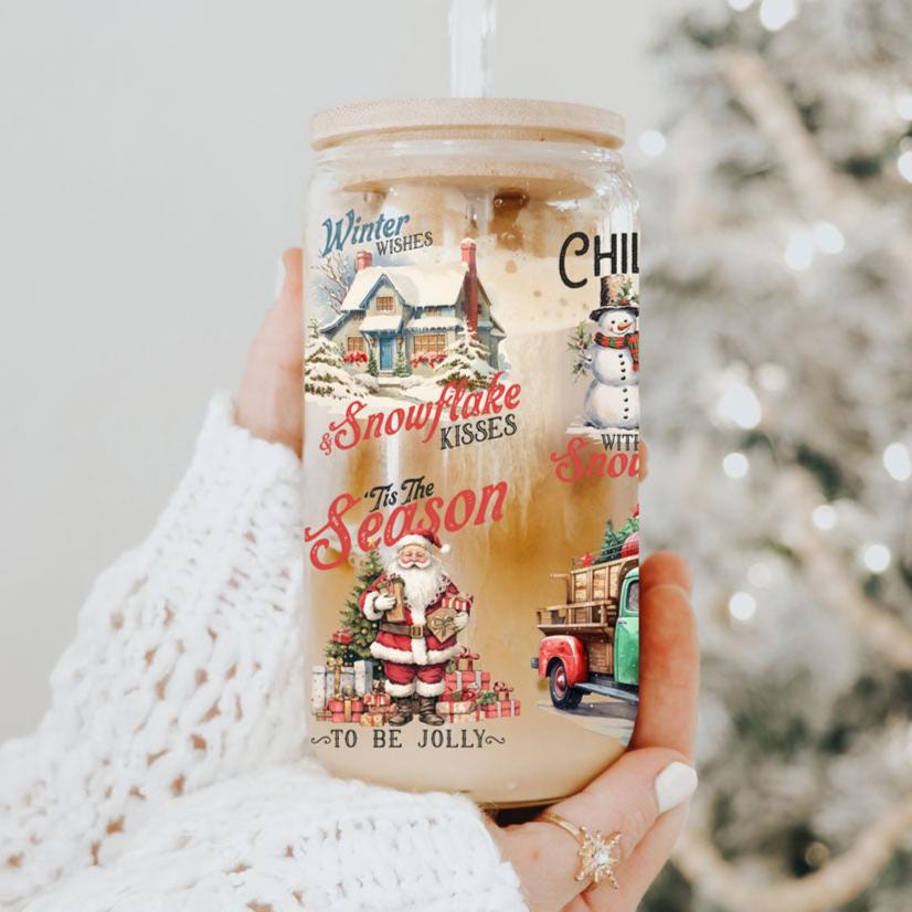 Vintage Christmas 17oz